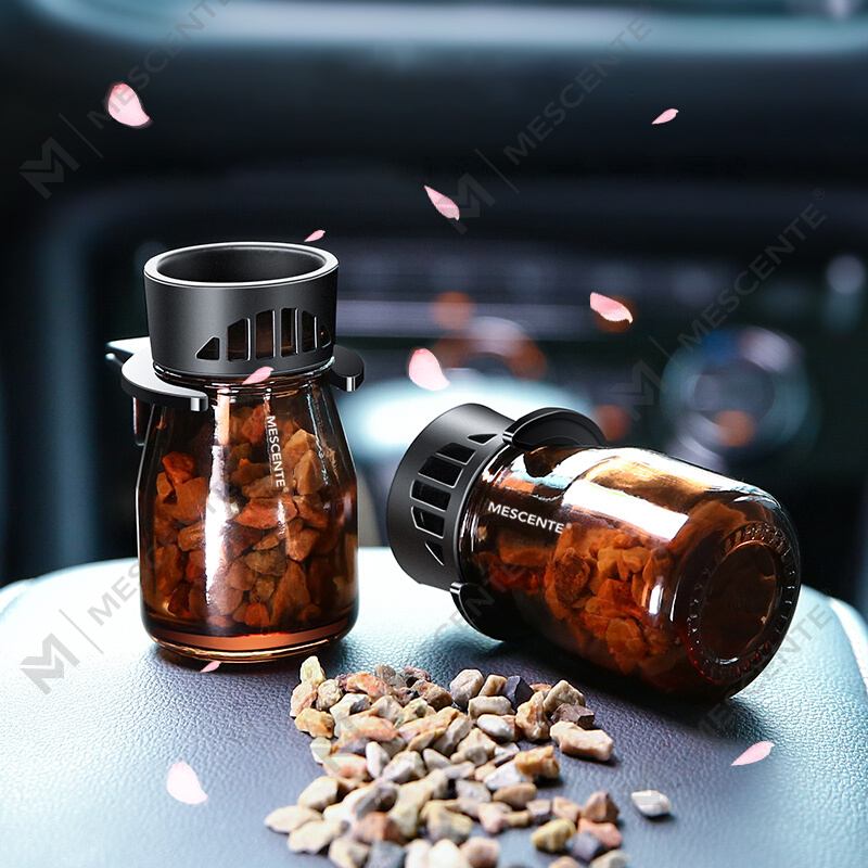 M&Scent Organic Custom Logo Mini Doft Car Air Freshener Flaskor, luftpump för bil