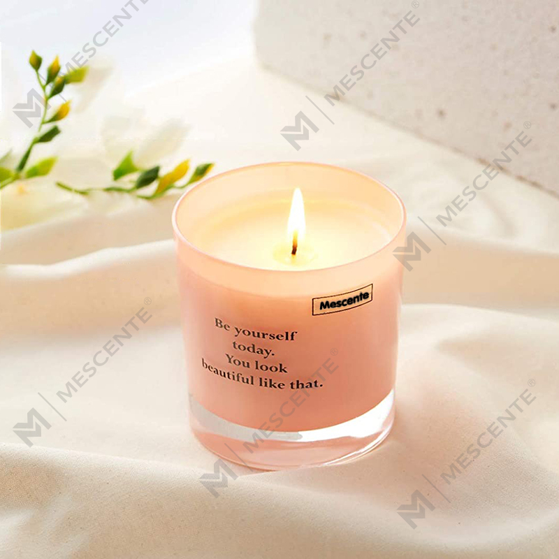 M&Scent Partihandel Private Label Lyxburkar Sojavaxljus