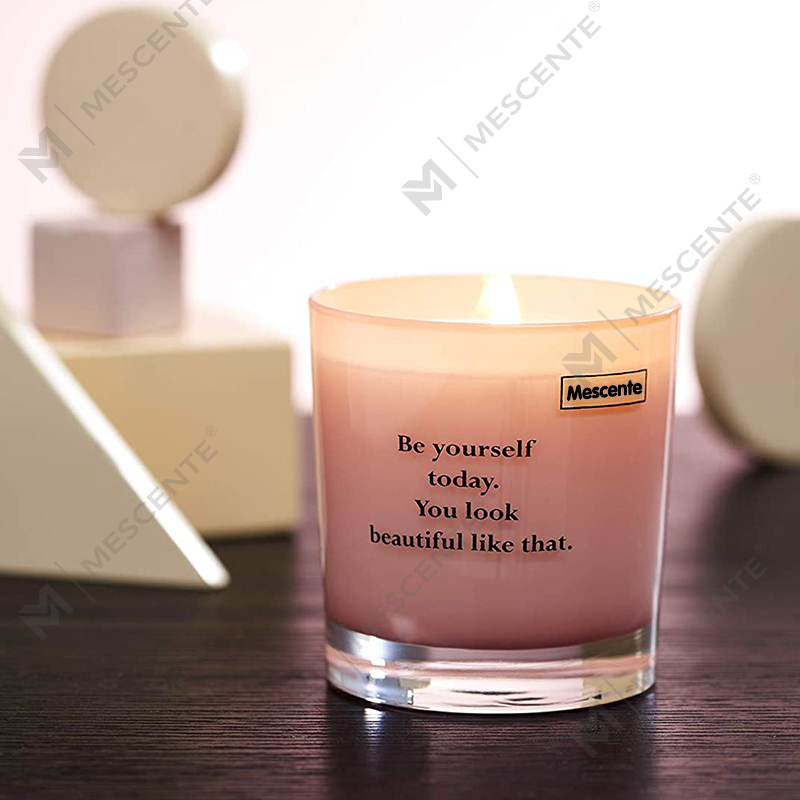 M&Scent Partihandel Private Label Lyxburkar Sojavaxljus