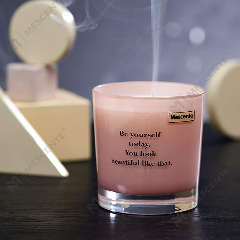 M&Scent Partihandel Private Label Lyxburkar Sojavaxljus
