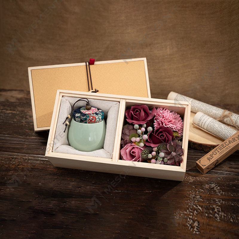 M&Scent Lyxdekoration Bulkbeställning Keramisk pelare Aromaterapi Paraffinljus