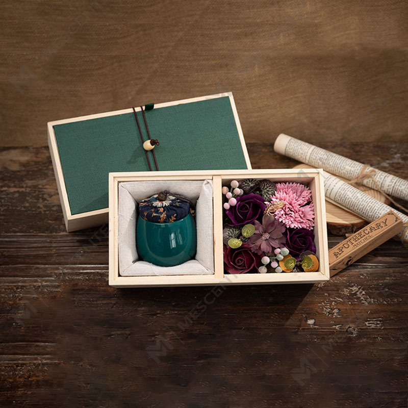 M&Scent Lyxdekoration Bulkbeställning Keramisk pelare Aromaterapi Paraffinljus