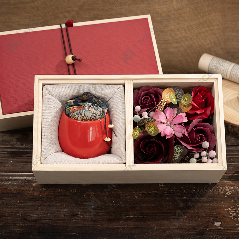 M&Scent Lyxdekoration Bulkbeställning Keramisk pelare Aromaterapi Paraffinljus