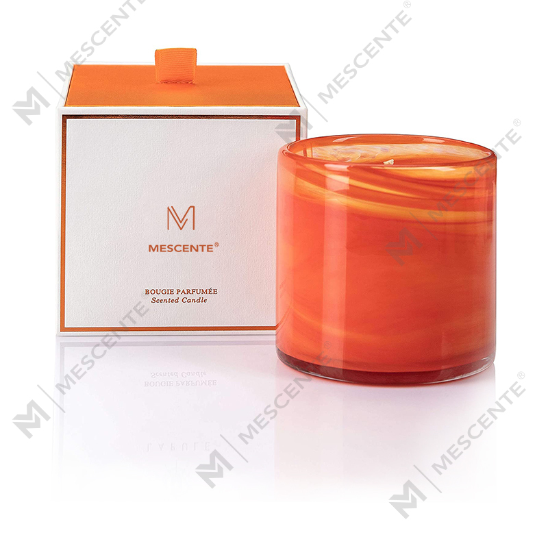 M&Scent Grossist Skräddarsydd Stor Lyx Kaffe Lavendel Starka Doftljus Presentset i Bulk