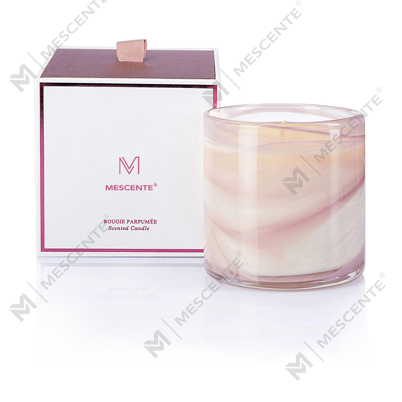 M&Scent Grossist Skräddarsydd Stor Lyx Kaffe Lavendel Starka Doftljus Presentset i Bulk
