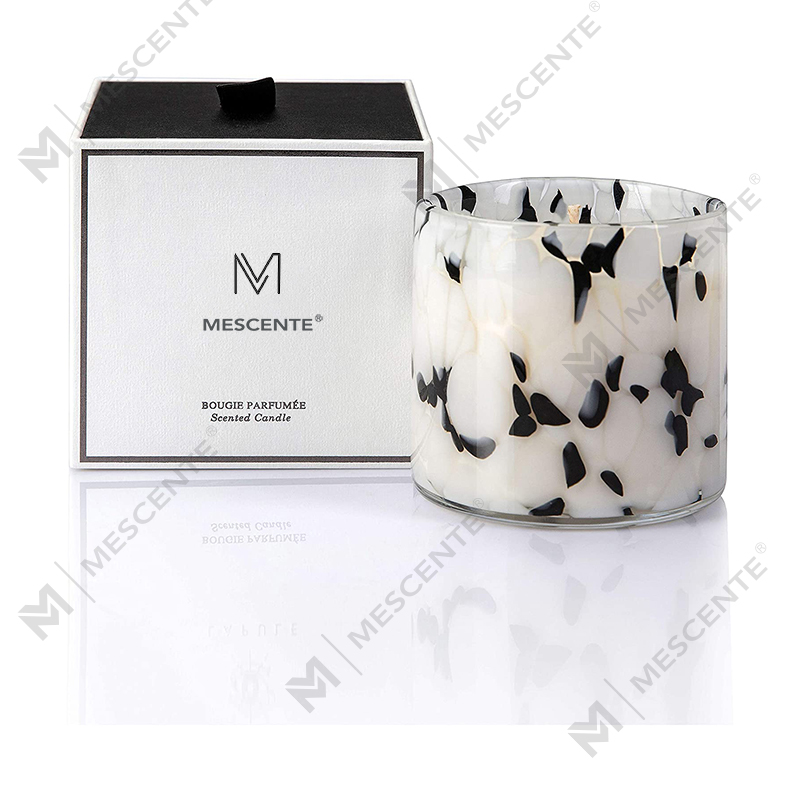 M&Scent Grossist Skräddarsydd Stor Lyx Kaffe Lavendel Starka Doftljus Presentset i Bulk