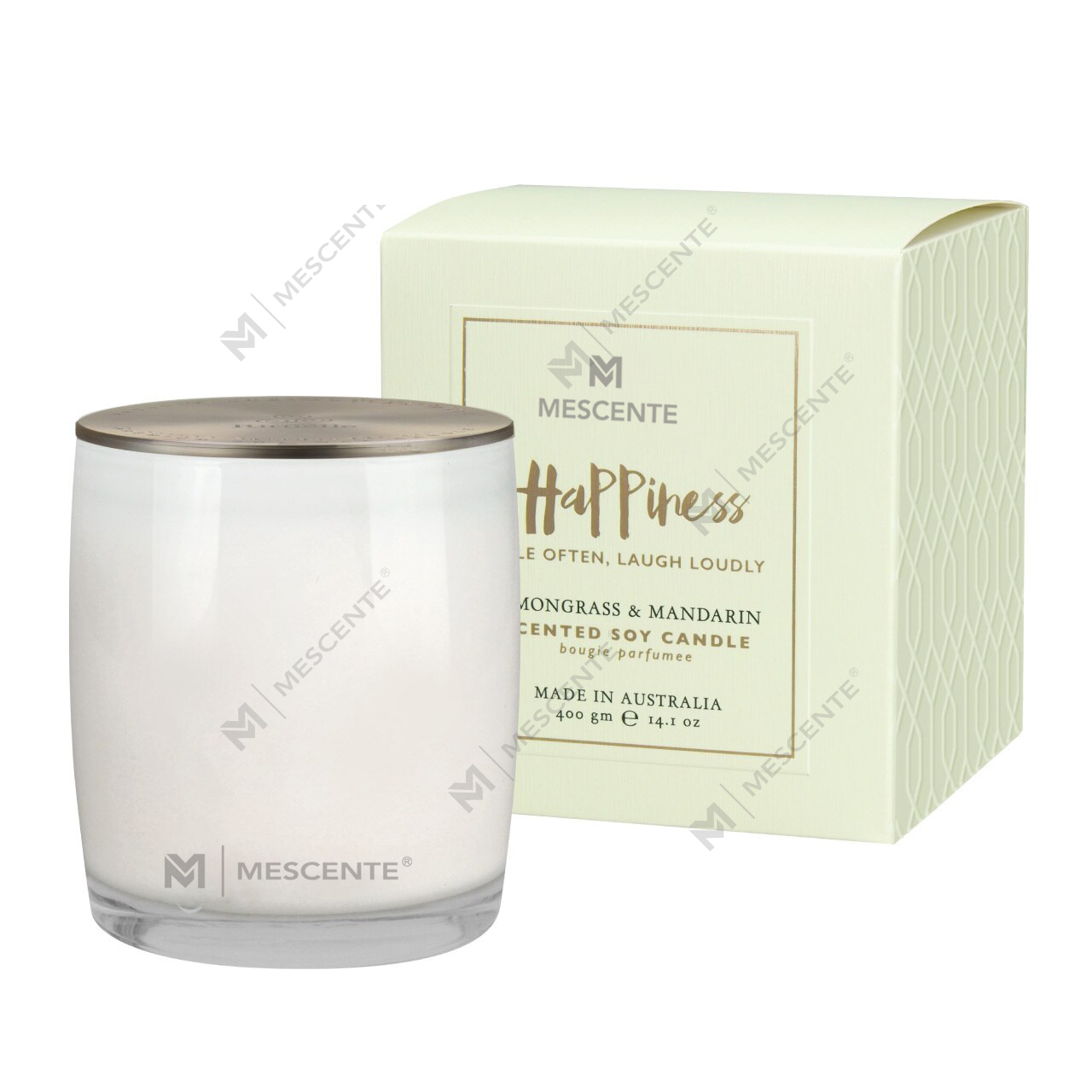 M&Scent Stor glasflaska Hem Essentials Aroma Reed Diffuser Presentset med rottingpinnar