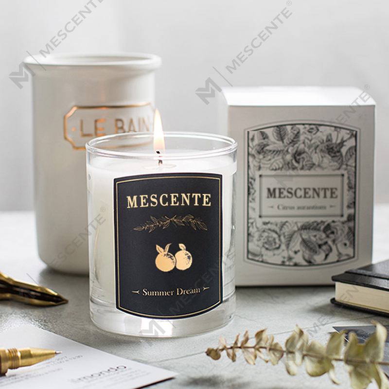 M&Scent Skräddarsydd Dekorativ Lyxmassage Privat Label Doftljus av sojavax