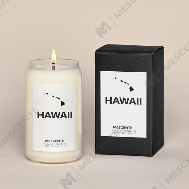 M&Scent Organic Customized Keramiska Milky Woodwick ljus, ljusbehållare