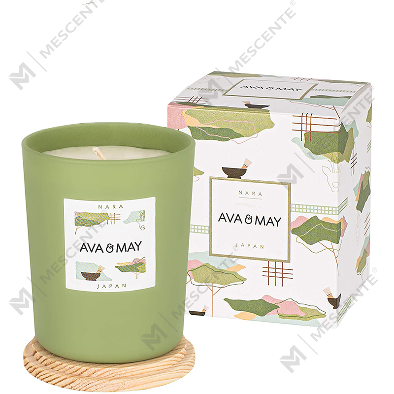 M&Scent skräddarsydda privata märkestillverkade färgade doftande sojavax chic ljus