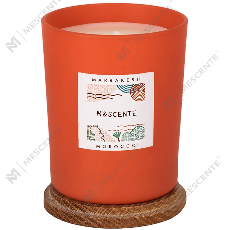 M&Scent skräddarsydda privata märkestillverkade färgade doftande sojavax chic ljus