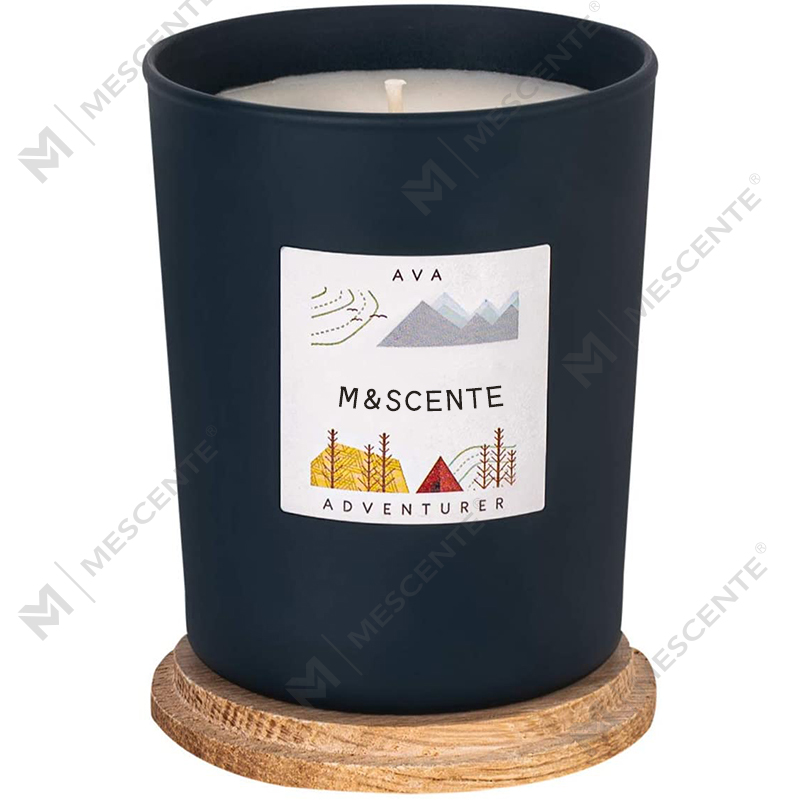 M&Scent skräddarsydda privata märkestillverkade färgade doftande sojavax chic ljus