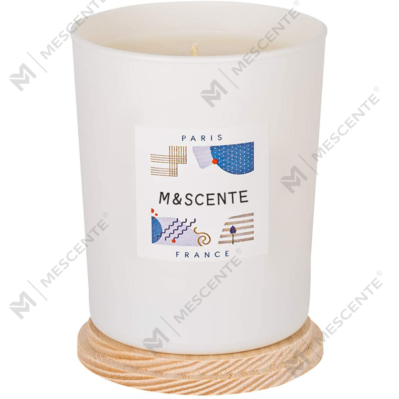 M&Scent skräddarsydda privata märkestillverkade färgade doftande sojavax chic ljus