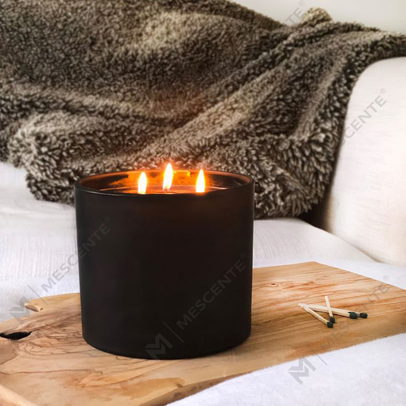 M&SCENT Natural Christmas Ofta använt glasburk Doftljus av sojavax med vikbar låda