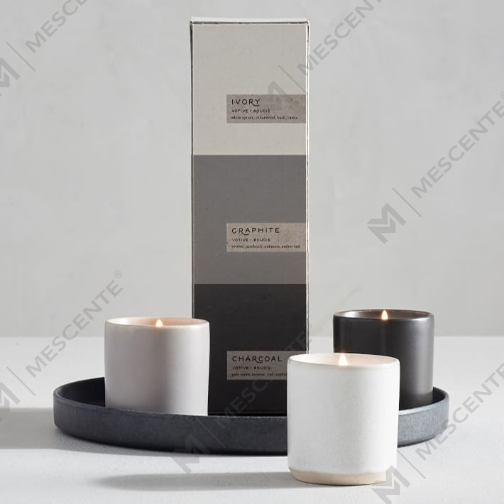 Custom Private Label Lyx Keramik Doftljus Presentset A29218-Värdesaker