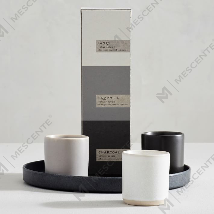 Custom Private Label Lyx Keramik Doftljus Presentset A29218-Värdesaker