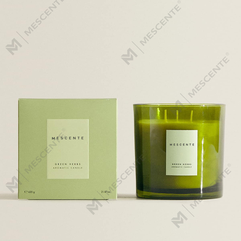M&Scent Party Relax Doftljus i sandelträ, påfyllningsbara ljus för män A29273