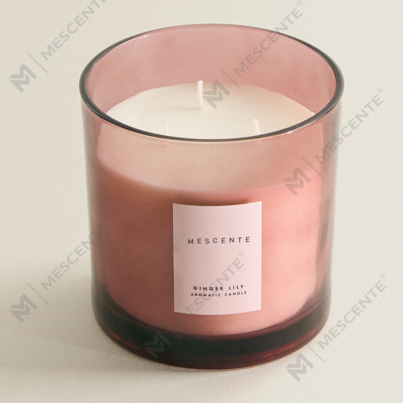 M&S cent Luxury Custom 3 Wick sojaljus med trälock A29273-1