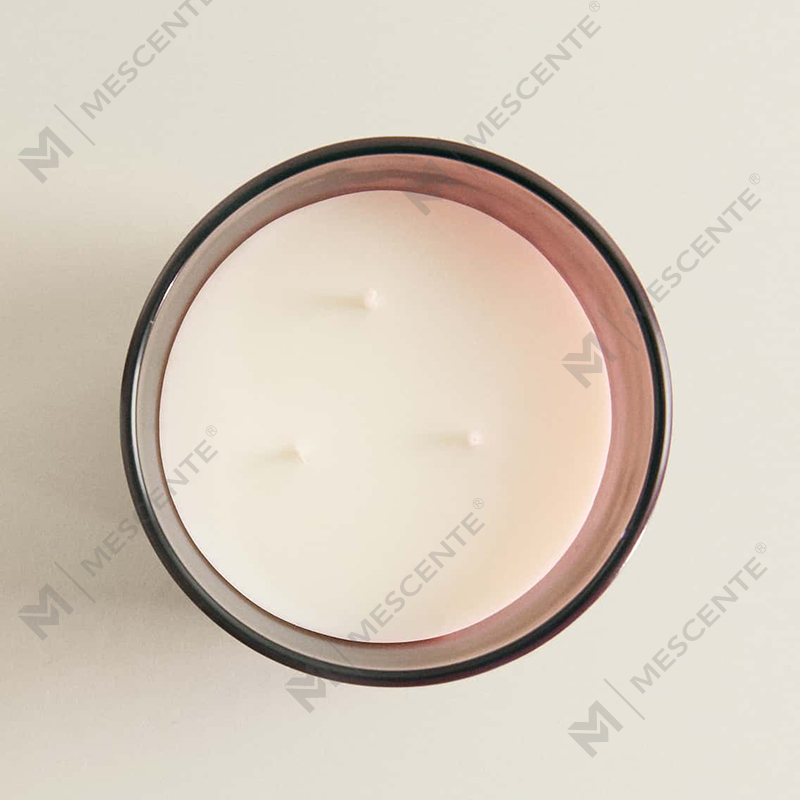 M&S cent Luxury Custom 3 Wick sojaljus med trälock A29273-1