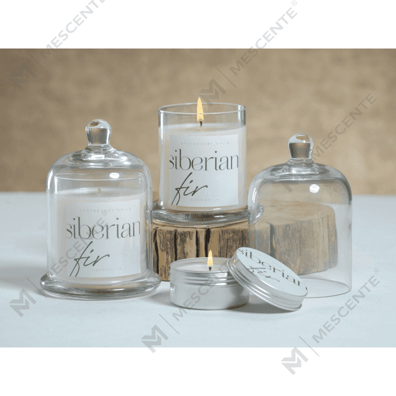 M&Scent dekorativ romantisk bröllopsklockburk glaskupollock Doftljus A29275