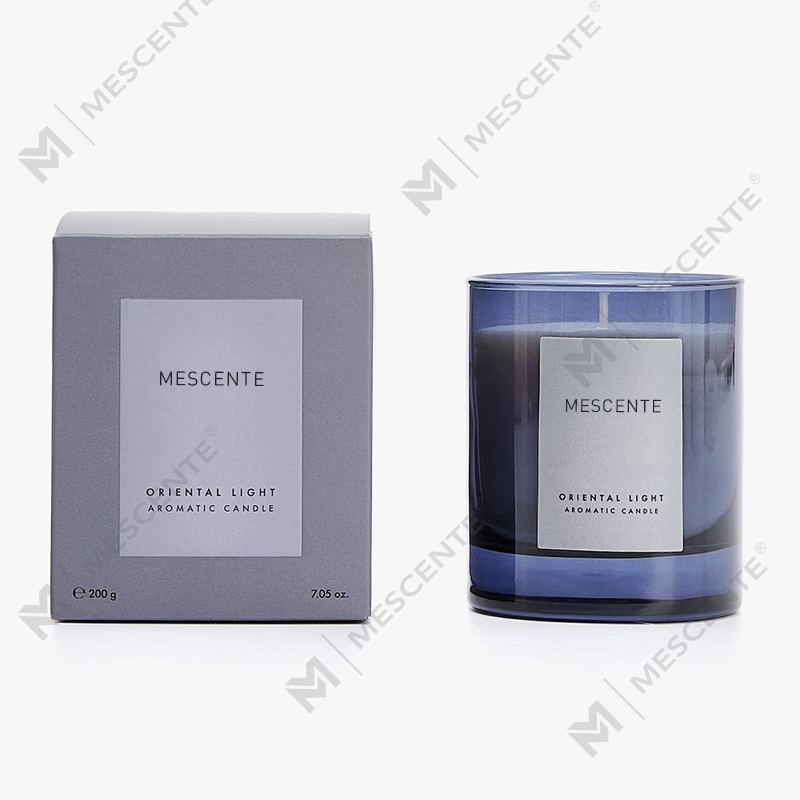 Mescente lyxiga private label Crystal aromaterapi doftljus