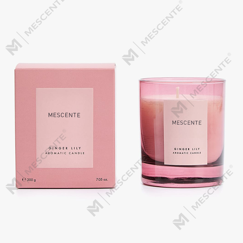 Mescente lyxiga private label Crystal aromaterapi doftljus