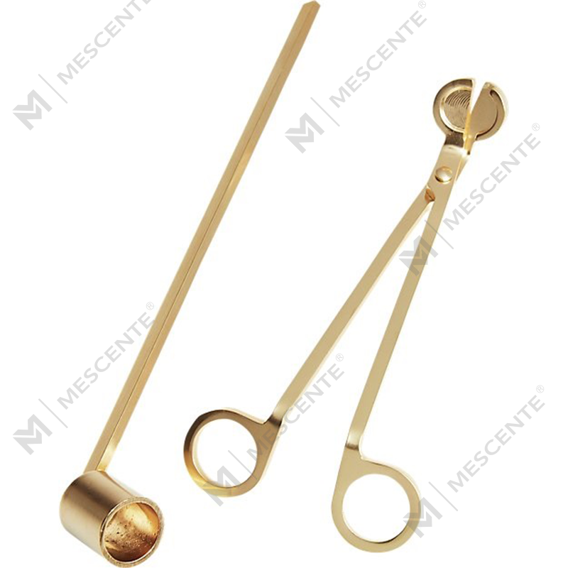 Mescente rostfritt stål Candle Wick Snuffer Sets A99133-2