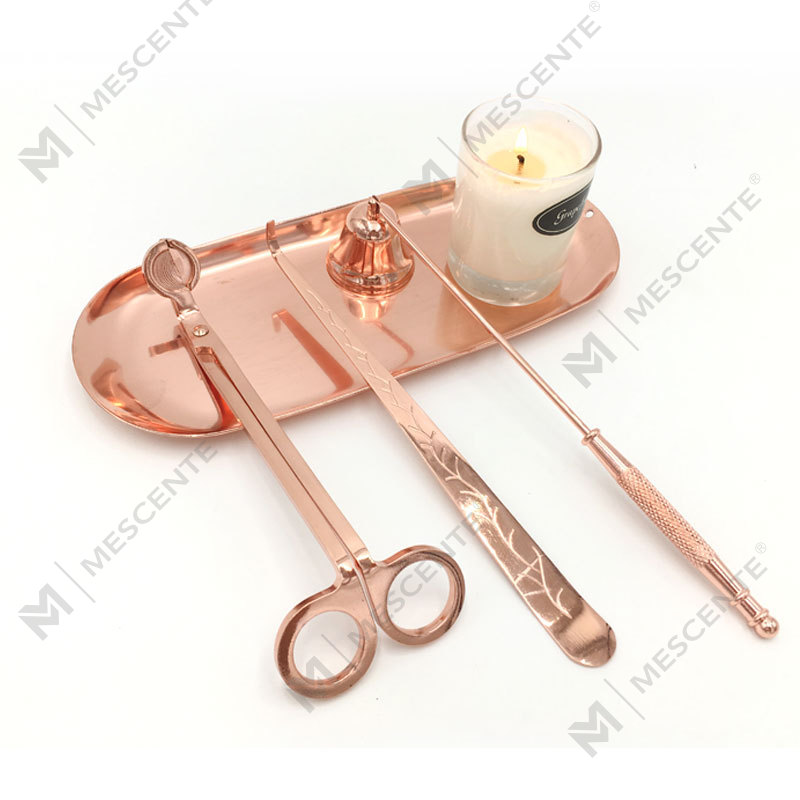 Mescente 4 i 1 Candle Snuffer Wick Trimmer Dipper Set A99133-3