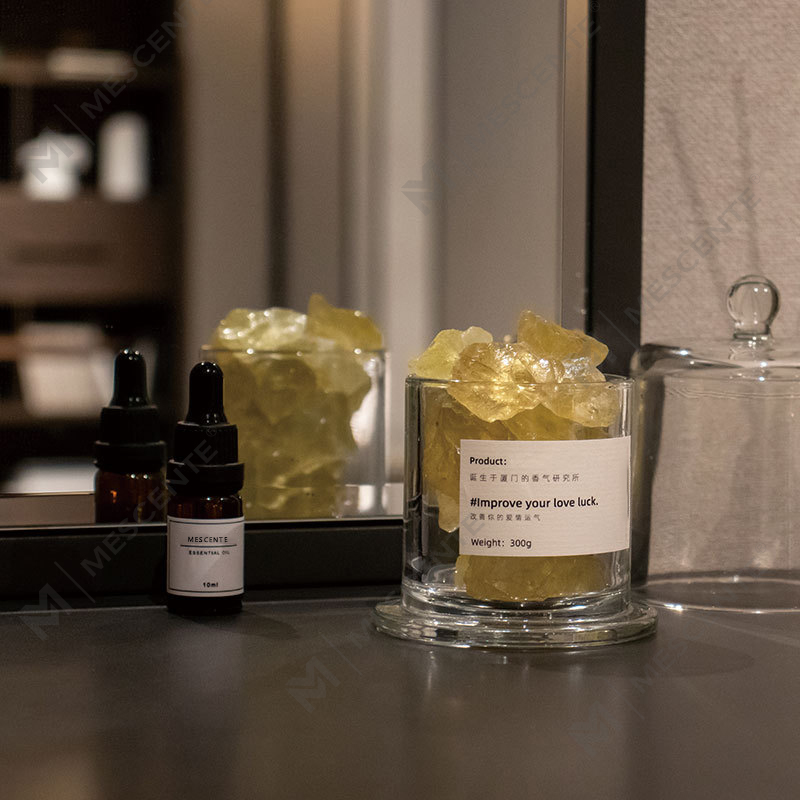 Hemdekorativ staty formad keramisk doft Kristallsten eterisk olja Aroma Diffuser A29199-Värdesaker