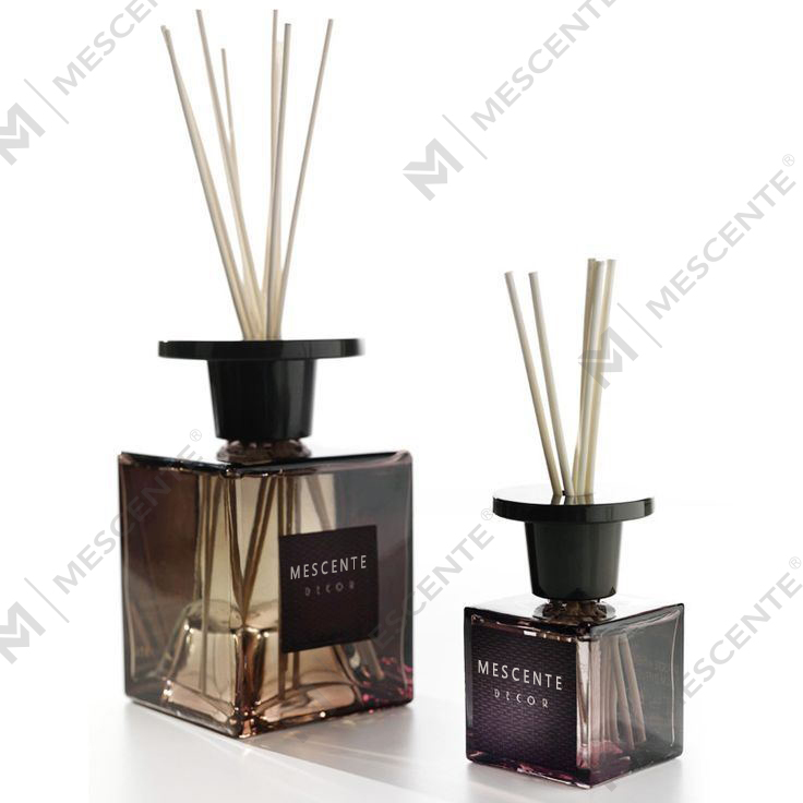 Mescente 2pk 120ml vit maskros reed diffusor set, private label reed diffuser set