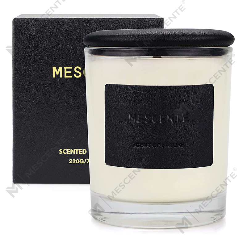 M&Scent grossist Vackra återvunna glasburkar ljus i Kina, Relax Candle