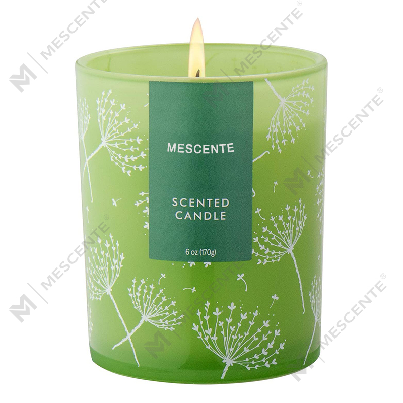 M&S doft Custom Shaped Logo Print Prov Aromaterapi Doftljusfavoriter, doftljus med torkade blommor