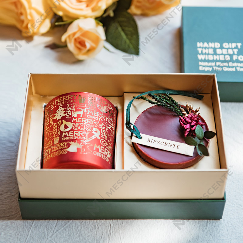 M&Scent Holiday Doft Christmas Smokeless Starry Sky Cup Doftljuspresent med hand