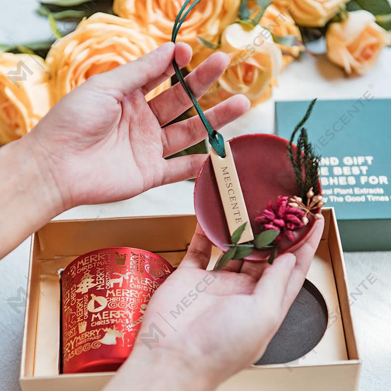 M&Scent Holiday Doft Christmas Smokeless Starry Sky Cup Doftljuspresent med hand