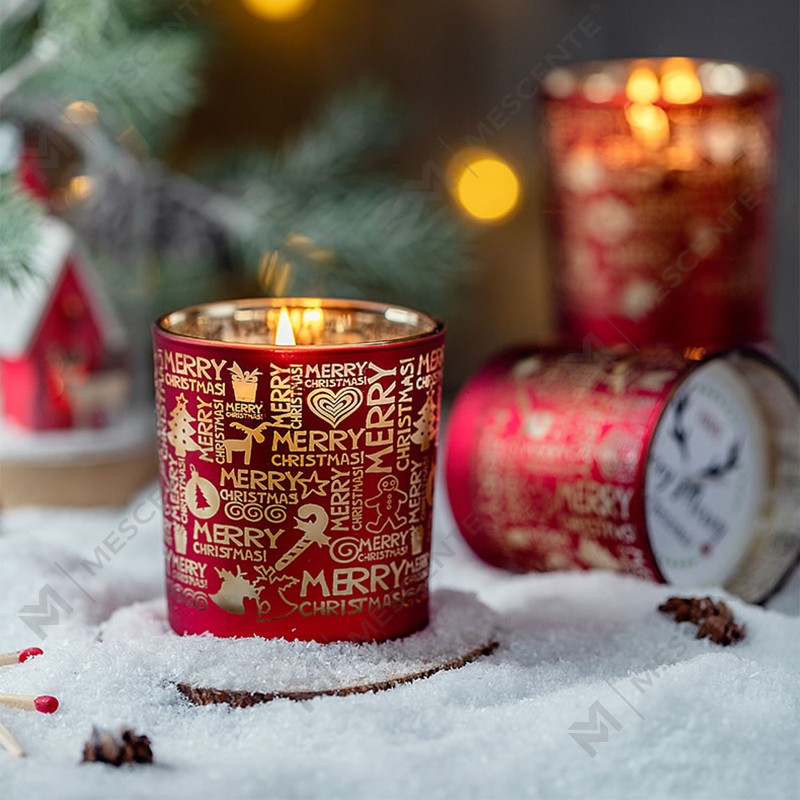M&Scent Holiday Doft Christmas Smokeless Starry Sky Cup Doftljuspresent med hand