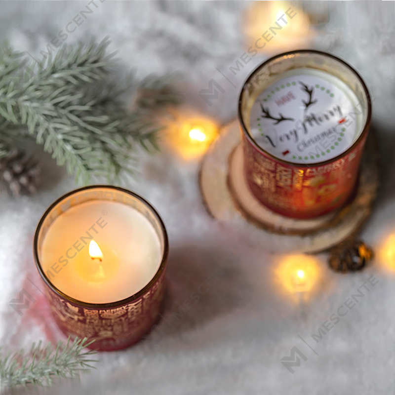M&Scent Holiday Doft Christmas Smokeless Starry Sky Cup Doftljuspresent med hand