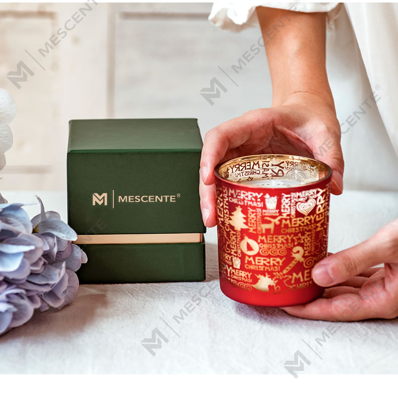 M&Scent Holiday Doft Christmas Smokeless Starry Sky Cup Doftljuspresent med hand