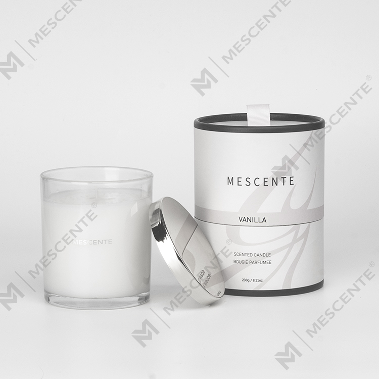 Mescente Wholesale Luxury Private Label Juldoftljus med träveke
