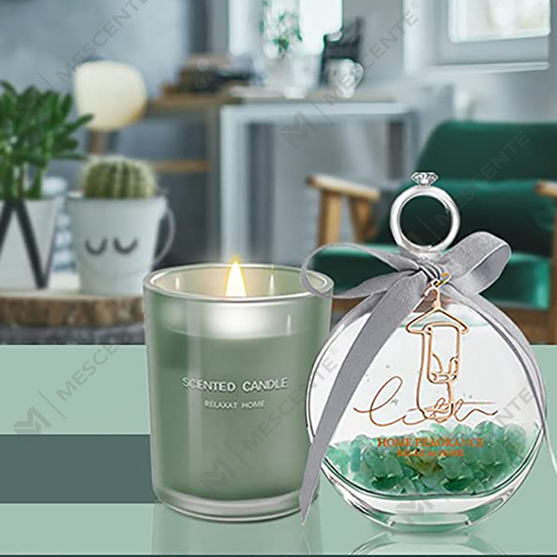 M&S cent Citronbasilika Doftolja Vassspridare och doftljus Presentset med pinnar för hemmet
