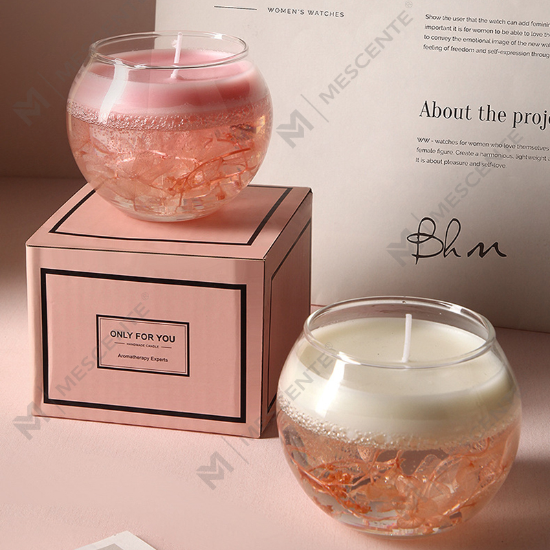 M&Scent High Quality End Home Doft Lemon Grass Soy Doftljus i glas