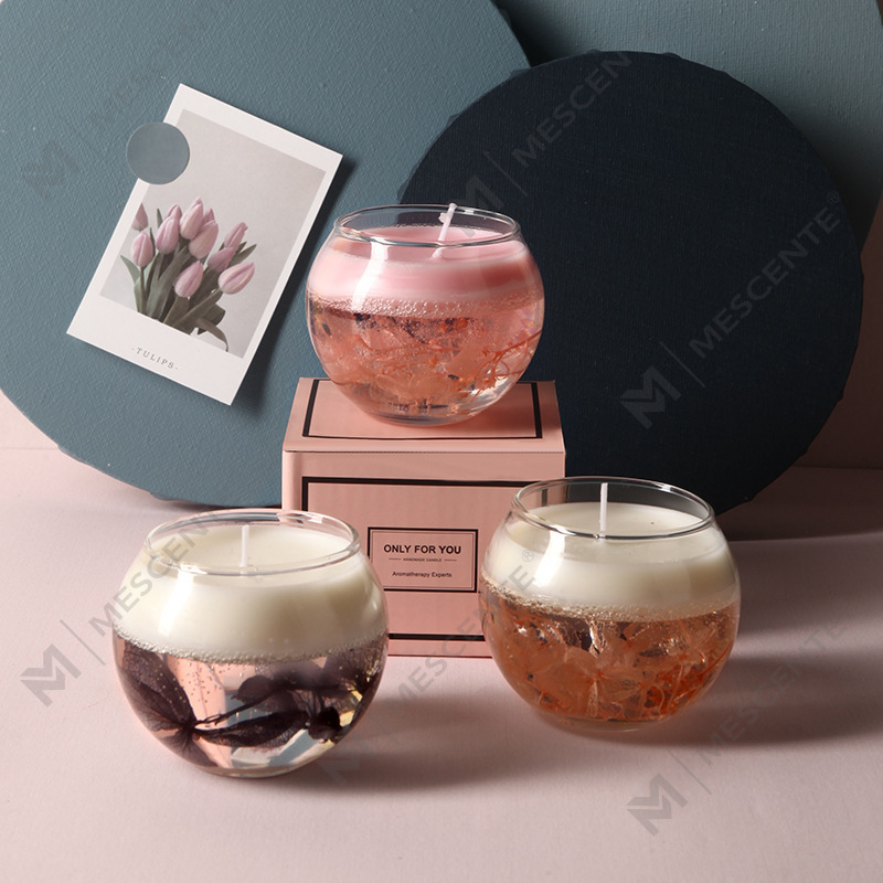 M&Scent High Quality End Home Doft Lemon Grass Soy Doftljus i glas