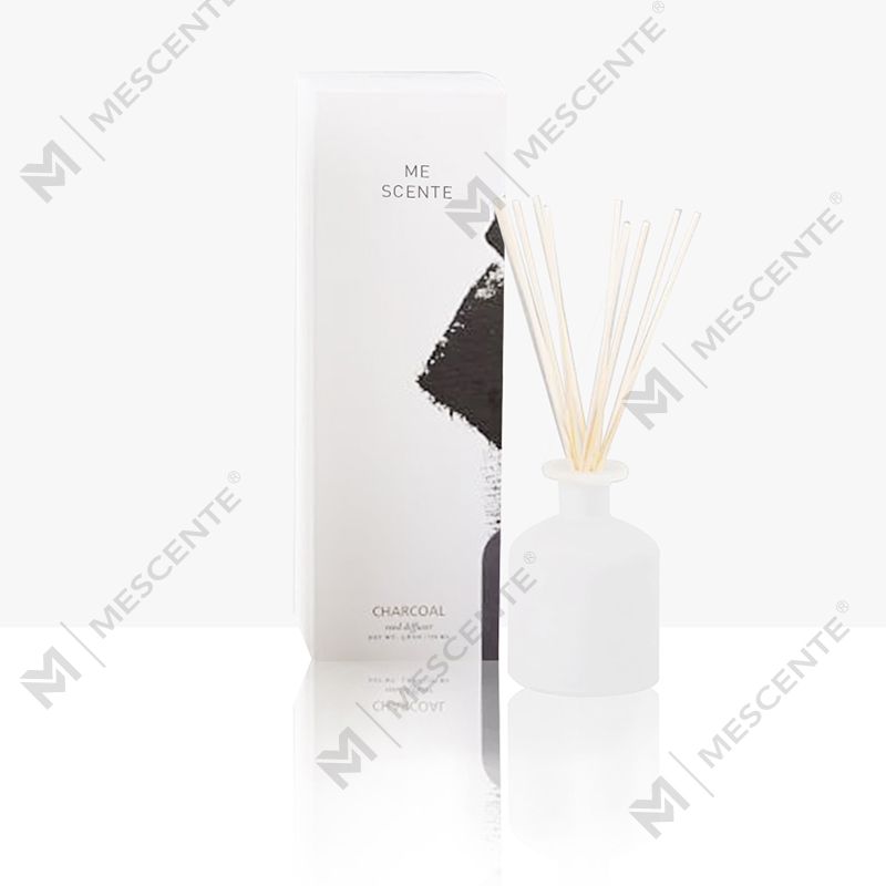 Mescente Luxury 180 ml skräddarsydd glasflaska eterisk oljerörsspridare för hotell