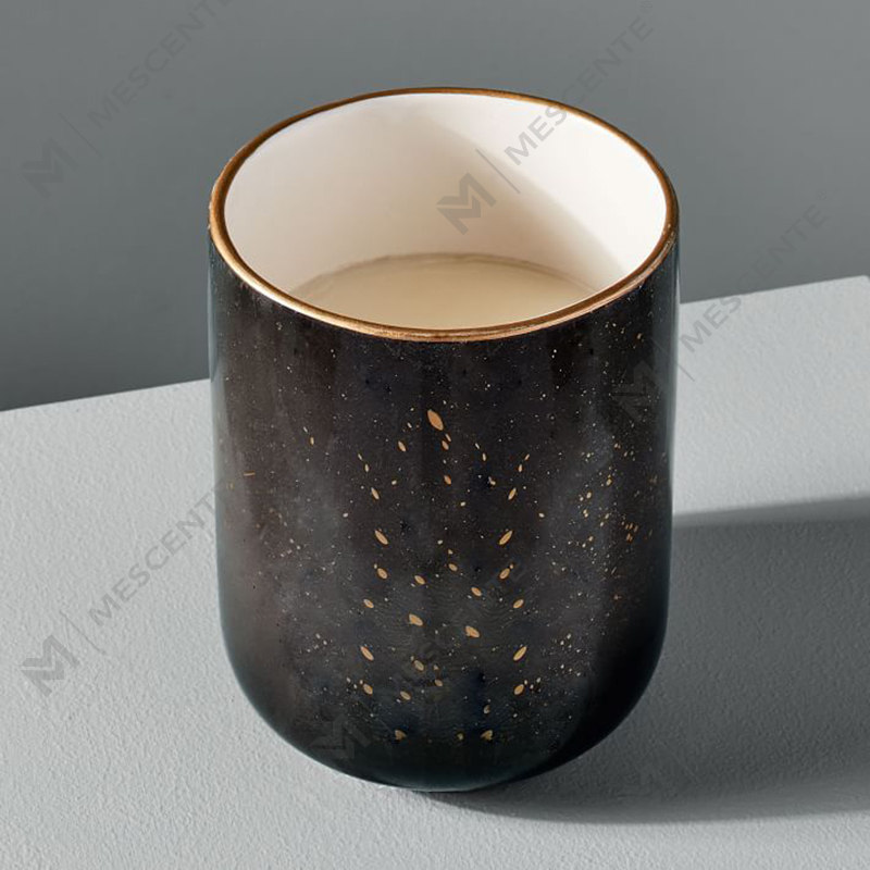 M&Scente White Ceramic Electric Doft Ljusvaxvärmare för spa och aromaterapi