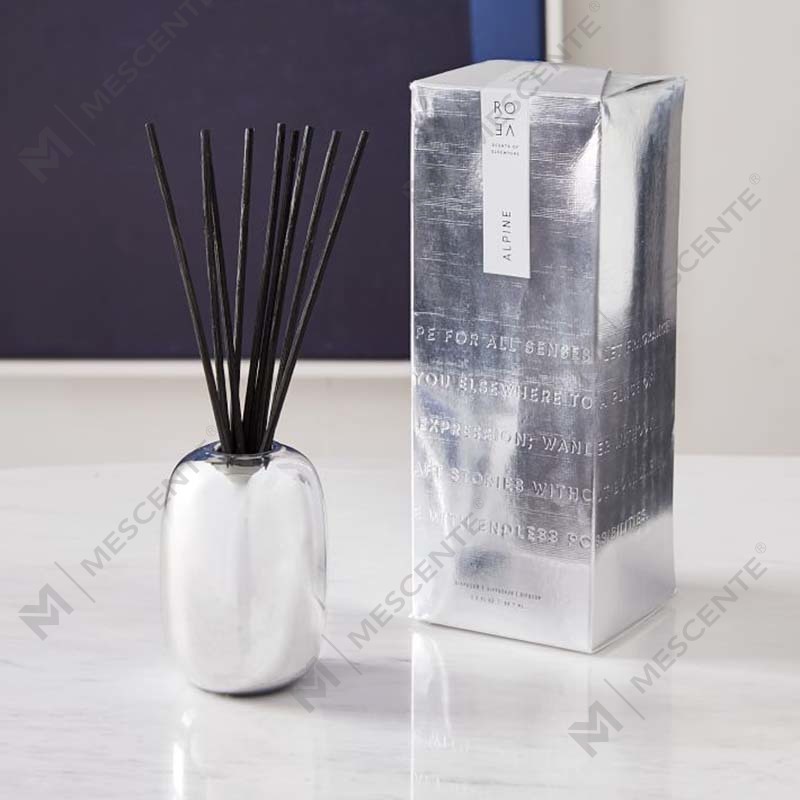 Partihandel Lyx Custom Private Label Alpine Silver doftljus