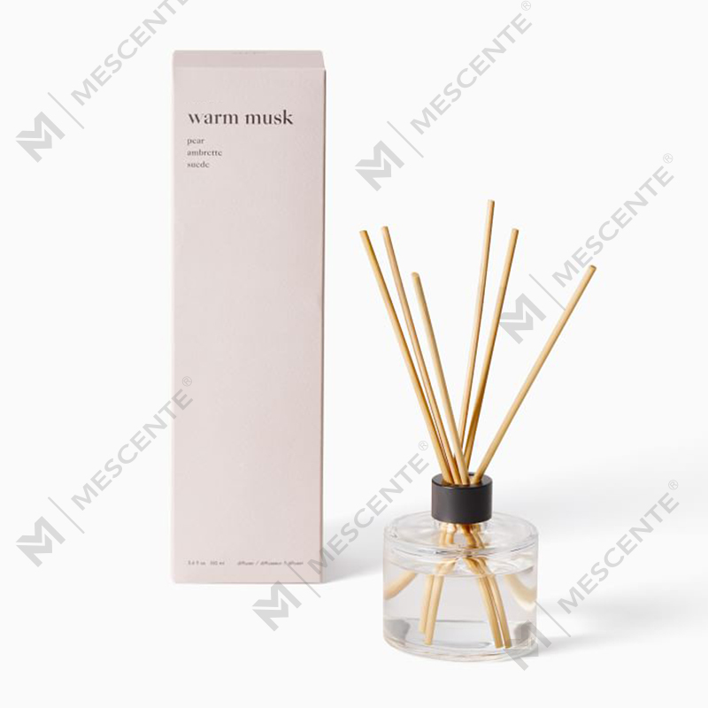 M&Scent skräddarsydd lyxig privat märkesdiffusor för blomsterrör med låda