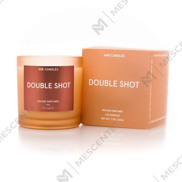 M&Scent Grossist Lyx Custom Private Label Dekoration Svart glas Kristall doftande sojavaxljus