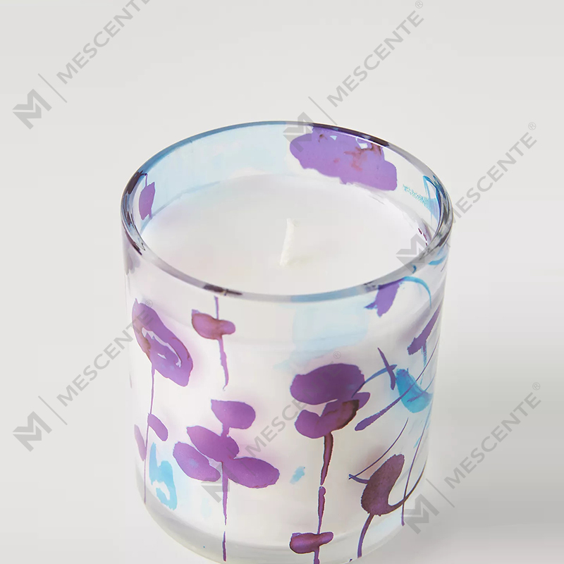 M&Scent Lyx Custom Decoration Private Label 3 Wick A Sunday Painter Glas Kristalldoftande sojavaxljus