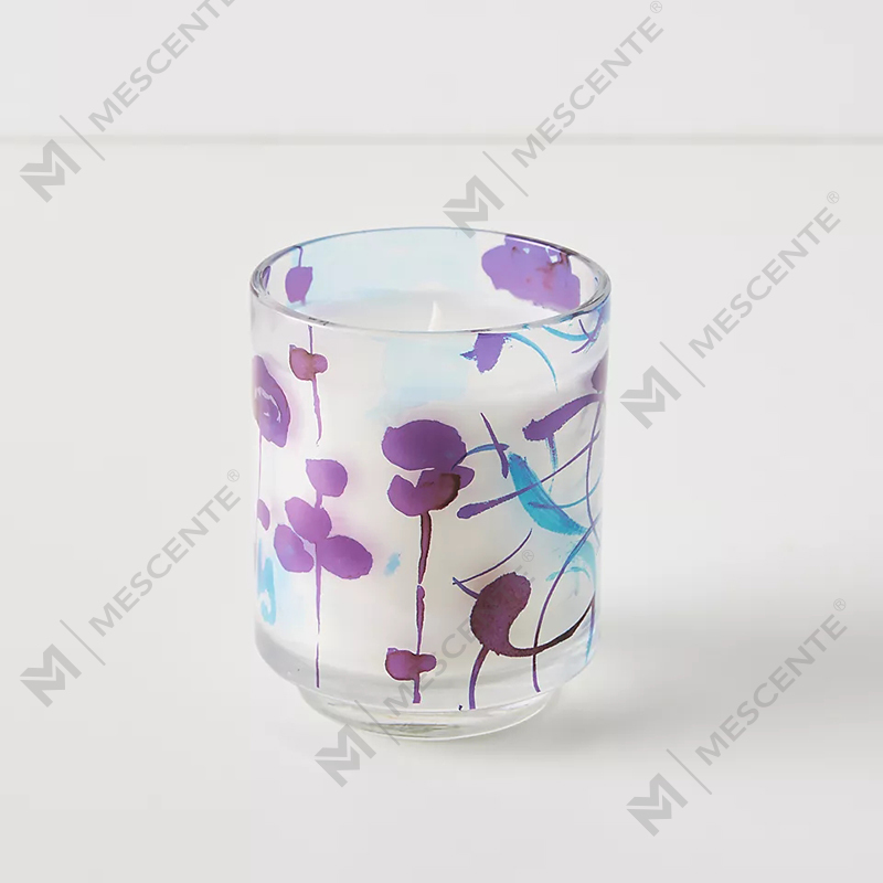 M&Scent Lyx Custom Decoration Private Label 3 Wick A Sunday Painter Glas Kristalldoftande sojavaxljus