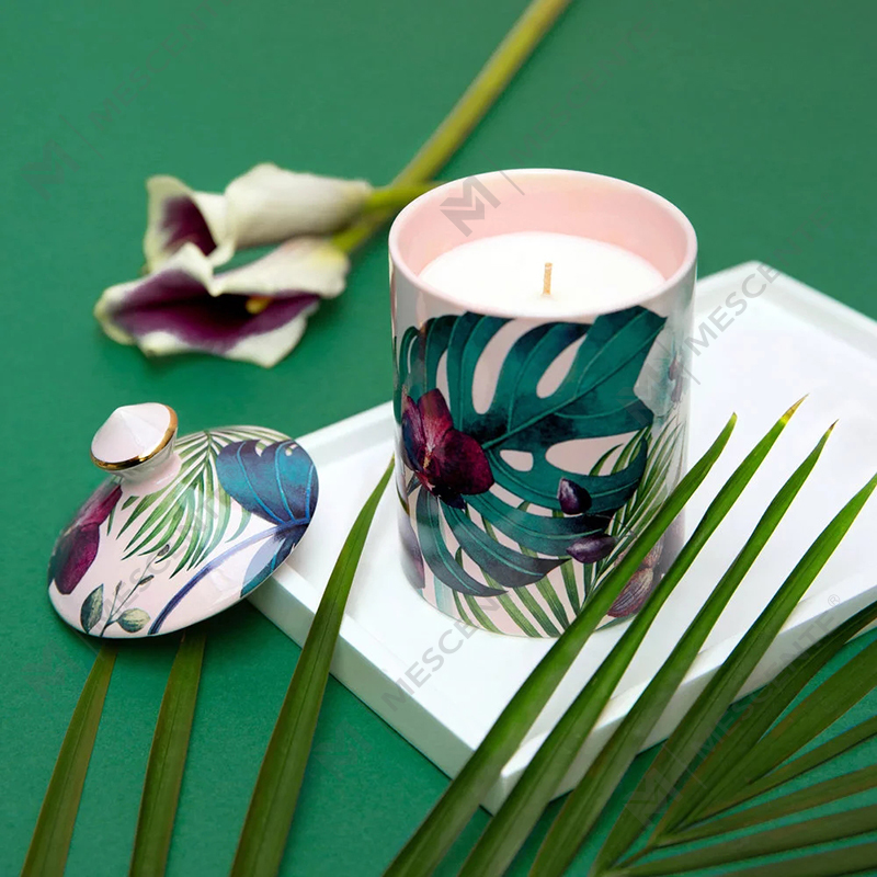 M&Scent Special Design Färg Urban Botanics Tumbler Candle with Folding Box