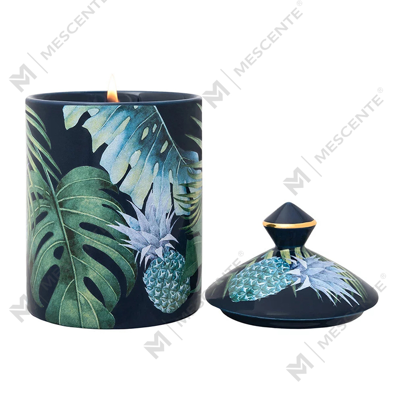 M&Scent Special Design Färg Urban Botanics Tumbler Candle with Folding Box